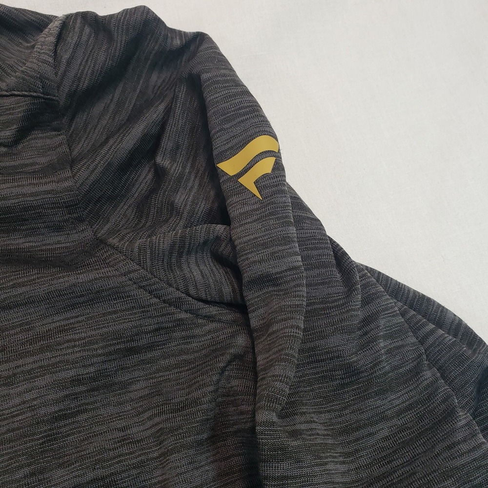 Fanatics NHL Boston Bruins Authentic Pro Pullover Hoodie Mens M Gray Zip Pockets - Picture 8 of 10